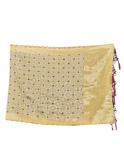 Gold Banarasi Art Silk Woven Dupatta