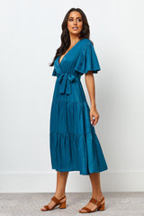 Blue Frill Dress