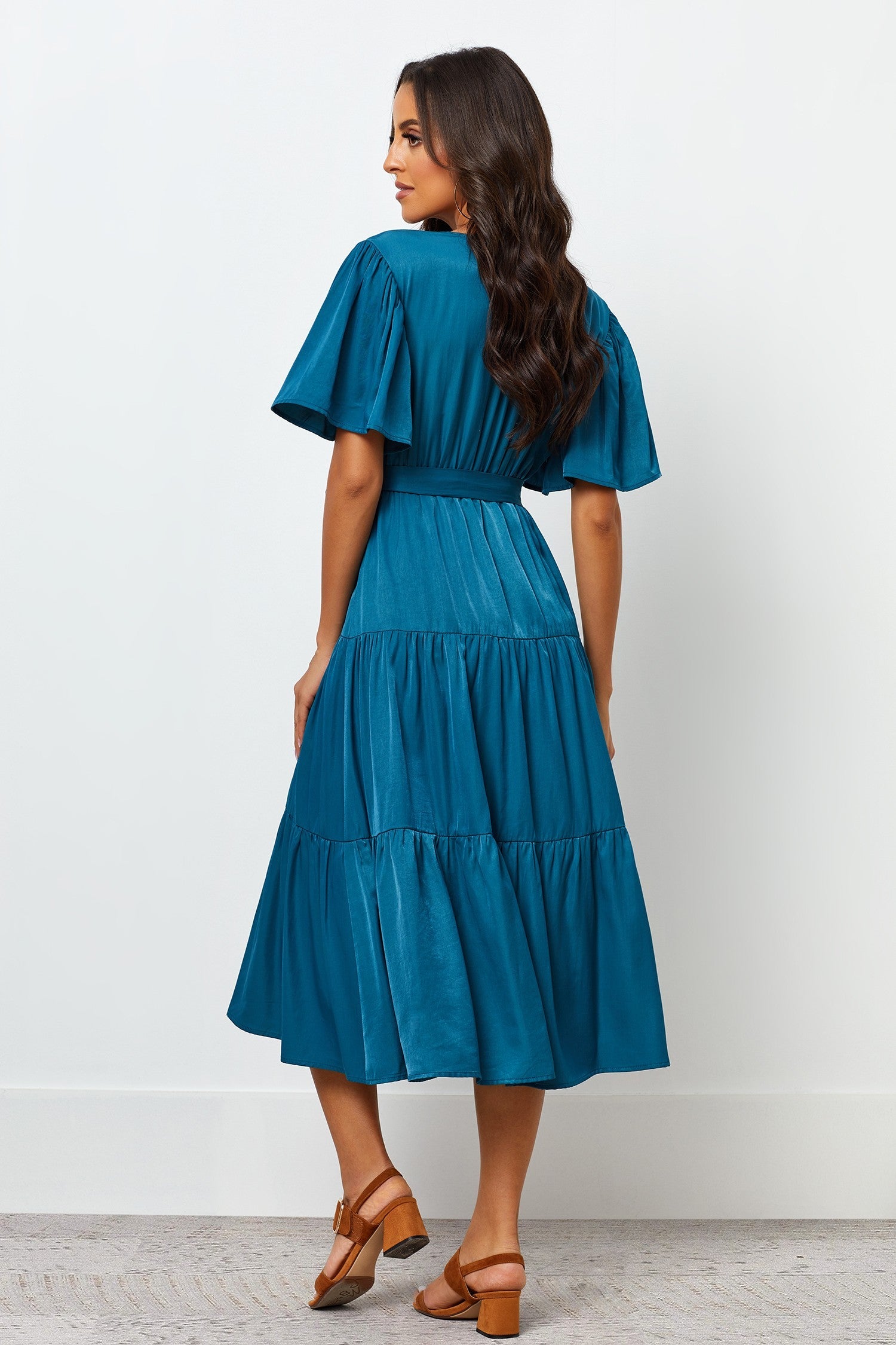 Blue Frill Dress